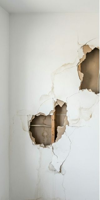Before: Drywall Patch & Paint
