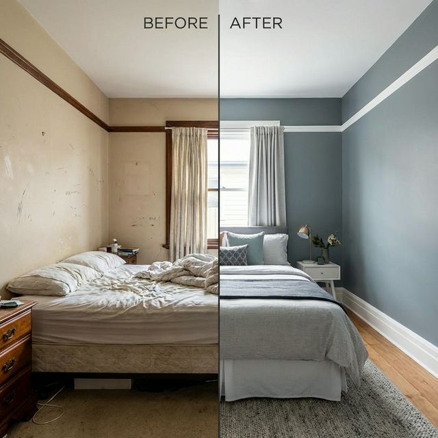 After: Interior Paint Refresh
