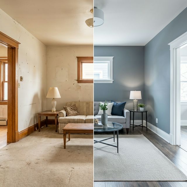 Before: Interior Paint Refresh