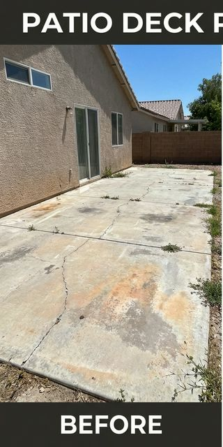 Before: Outdoor Living Transformation