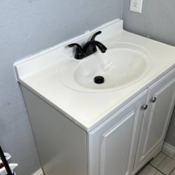 Luxury Double Vanity & Sink